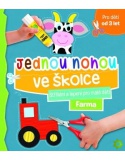Jednou nohou ve školce stříhání, lepení - Farma