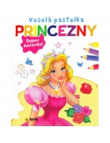 Veselá pastelka Princezny super malování
