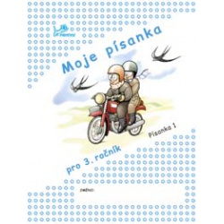 Moje písanka 3. ročník 1.díl  - učebnice do školy