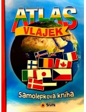 Atlas vlajek - velká kniha 200 samolepek