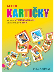 Kartičky pro nácvik vyjmenovaných slov  - učebnice do školy