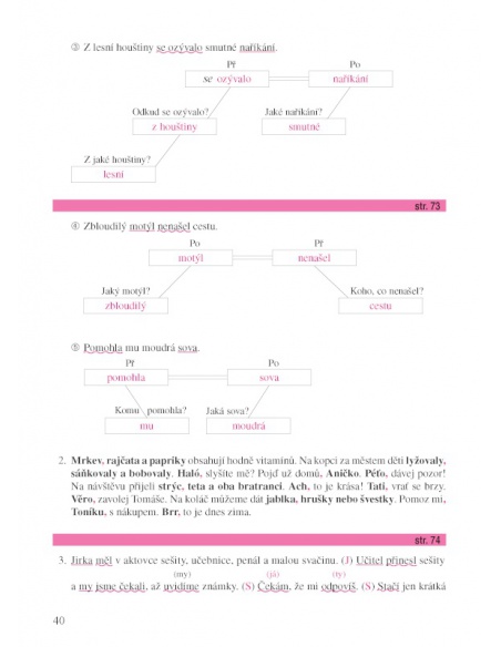 Klíč k Pracovním listům Máme rádi češtinu 5  - učebnice do školy