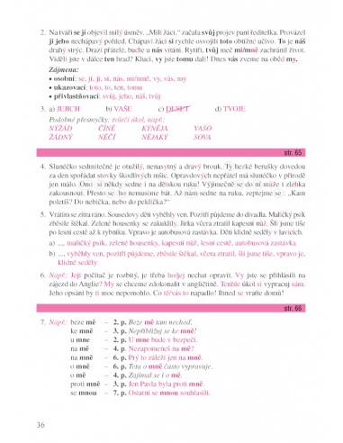 Klíč k Pracovním listům Máme rádi češtinu 5  - učebnice do školy