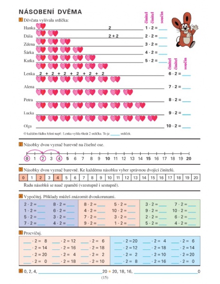 Matematika 2. ročník sešit 6  - učebnice do školy Matematika 2. ročník sešit 6  - učebnice do školy
