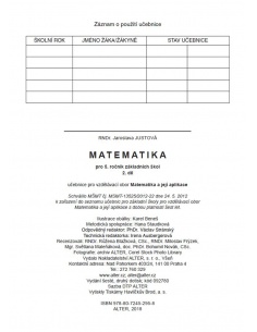 Matematika pro 5. ročník, 2. díl Alter - učebnice do školy 2