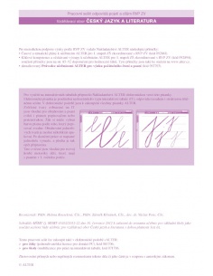 Písanka II - Písmena a číslice Alter - učebnice do školy 2