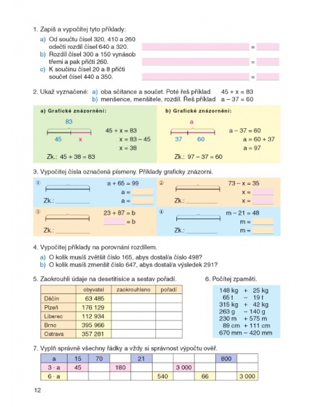 Matematika pro 5. ročník, 1. díl Alter - učebnice do školy