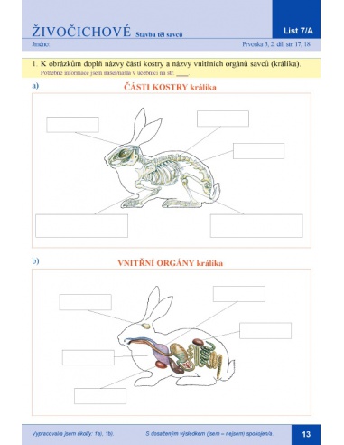 Pracovní listy k Prvouce 3. ročník, 2.  Pracovní listy k Prvouce 3. ročník, 2.