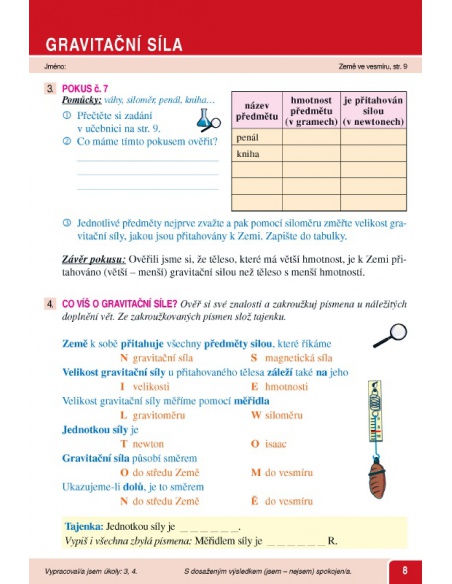 Pracovní listy k učebnici Země ve vesmíru 5  - učebnice do školy Pracovní listy k učebnici Země ve vesmíru 5  - učebnice do školy