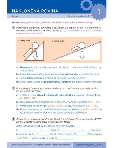 Pracovní listy k učebnici Člověk a technika 5 Alter - učebnice Pracovní listy k učebnici Člověk a technika 5 Alter - učebnice