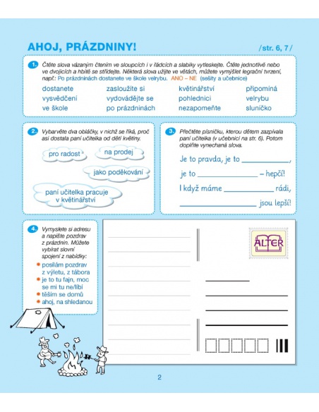 Pracovní sešit k Malému čtenáři  - učebnice do školy Pracovní sešit k Malému čtenáři  - učebnice do školy