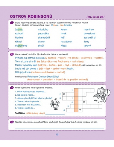 Pracovní sešit k Malému čtenáři  - učebnice do školy Pracovní sešit k Malému čtenáři  - učebnice do školy