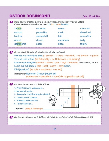 Pracovní sešit k Malému čtenáři  - učebnice do školy Pracovní sešit k Malému čtenáři  - učebnice do školy