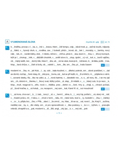 Pravopisné pětiminutovky 6  - učebnice do školy Pravopisné pětiminutovky 6  - učebnice do školy