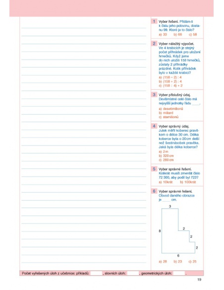 Pracovní sešit k Matematice pro 5. ročník, 2.  Pracovní sešit k Matematice pro 5. ročník, 2.