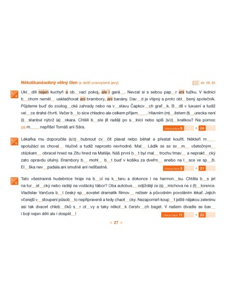 Pravopisné pětiminutovky 8  - učebnice do školy Pravopisné pětiminutovky 8  - učebnice do školy