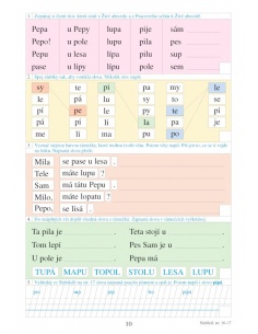 Pracovní sešit ke Slabikáři 1.  2