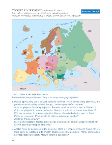 Putování po Evropě - Vlastivěda  - učebnice do školy Putování po Evropě - Vlastivěda  - učebnice do školy