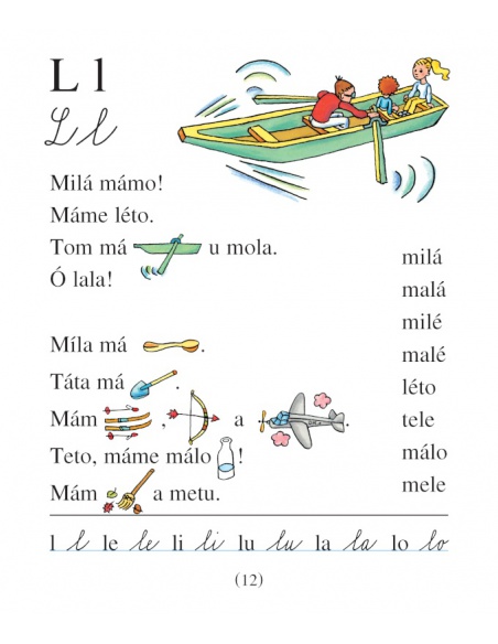 Slabikář  - učebnice do školy Slabikář  - učebnice do školy