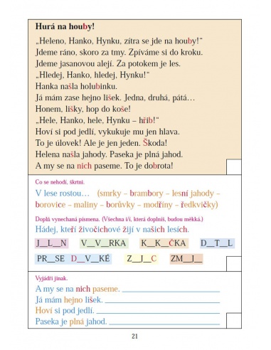 Rozšiřující texty ke Slabikáři  - učebnice do školy Rozšiřující texty ke Slabikáři  - učebnice do školy