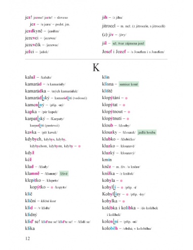 Slovníček pro 1. stupeň Alter - učebnice do školy Slovníček pro 1. stupeň Alter - učebnice do školy