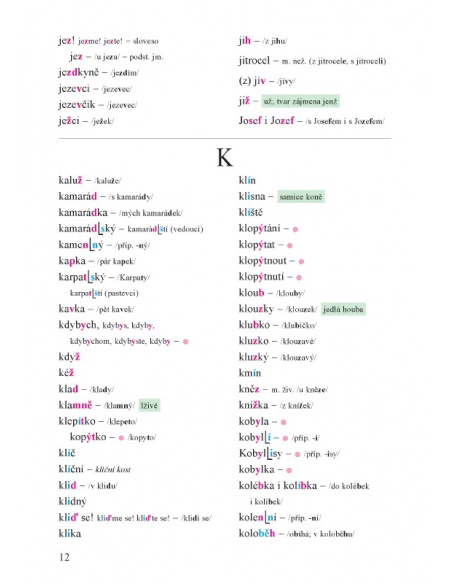 Slovníček pro 1. stupeň Alter - učebnice do školy Slovníček pro 1. stupeň Alter - učebnice do školy