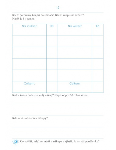 Psaní pro 3. ročník, 2. díl - trénujeme psaný i mluvený projev