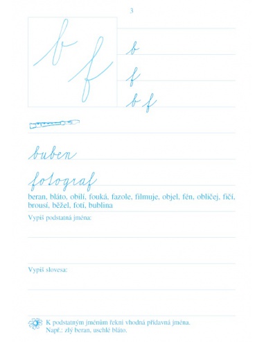 Psaní pro 3. ročník, 1. díl - trénujeme psaný i mluvený projev