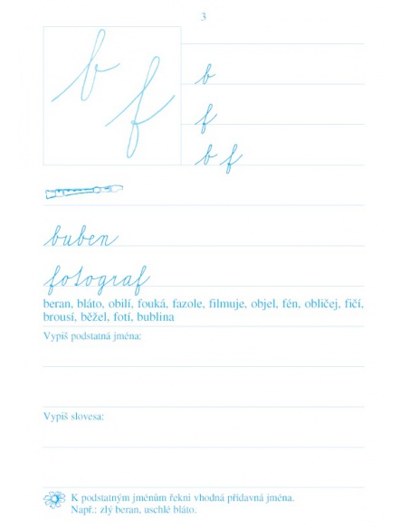 Psaní pro 3. ročník, 1. díl - trénujeme psaný i mluvený projev