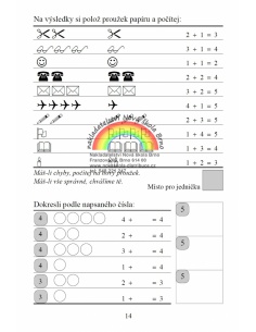 Moje první počítání  - učebnice do školy 2