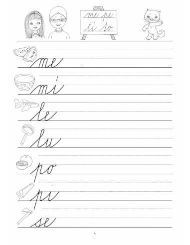 Písanka 1, 2.díl  - učebnice do školy Písanka 1, 2.díl  - učebnice do školy