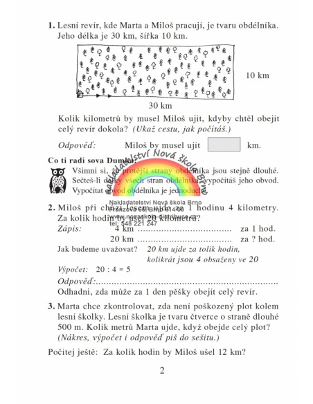 Počítání s velkými čísly  - učebnice do školy