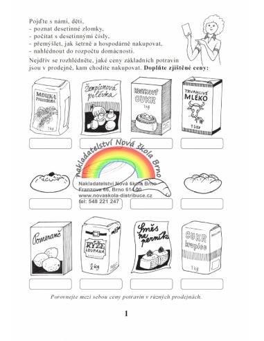 Od zlomku k desetinnému číslu  - učebnice do školy Od zlomku k desetinnému číslu  - učebnice do školy