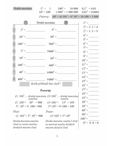 Počtářské chvilky 8  - učebnice do školy Počtářské chvilky 8  - učebnice do školy