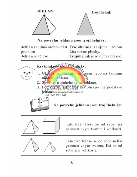 Poznávám geometrii Nakl. Nová škola - učebnice do školy