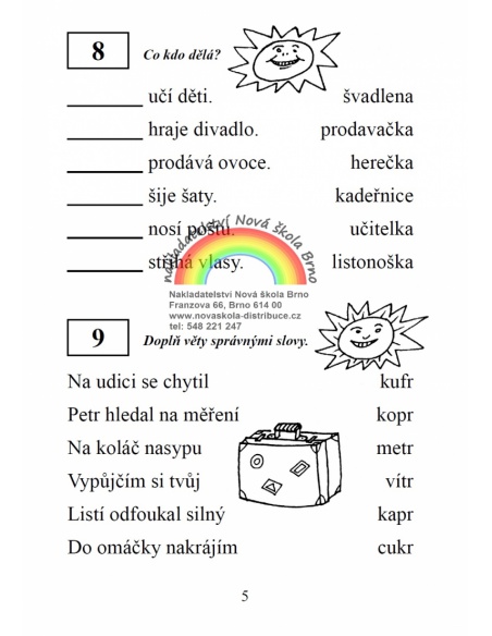 Putování se sluníčkem Nová škola - učebnice do školy Putování se sluníčkem Nová škola - učebnice do školy