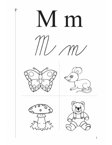 Učíme se písmena s kocourem Samem  - učebnice do školy Učíme se písmena s kocourem Samem  - učebnice do školy