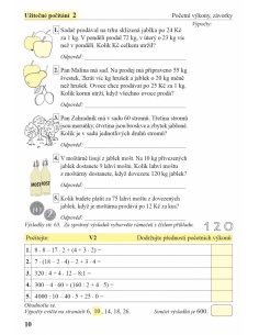 Užitečné počítání 5.ročník 1.díl - pracovní sešit  - učebnice 2