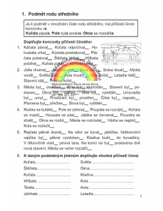 Shoda přísudku s podmětem Nová škola - učebnice do školy 2