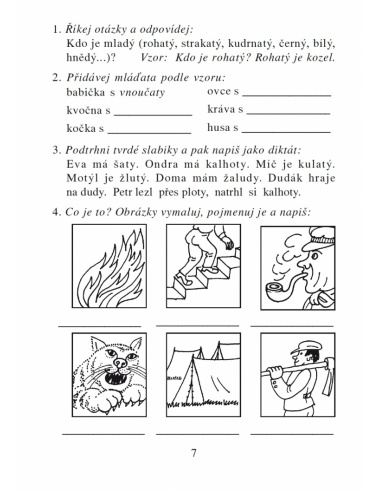 Tvrdé a měkké slabiky NNS - učebnice do školy Tvrdé a měkké slabiky NNS - učebnice do školy