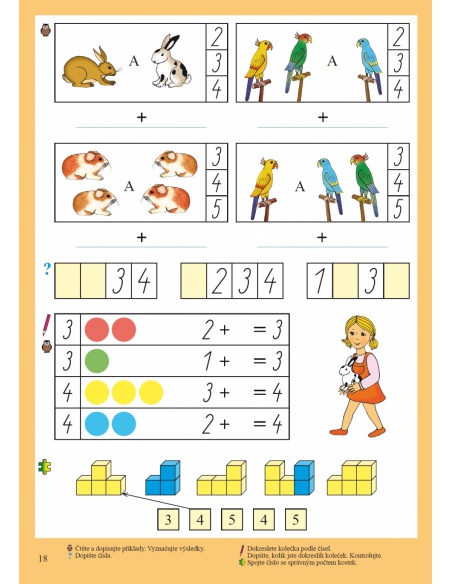 Živé počítání 1.díl  - učebnice do školy Živé počítání 1.díl  - učebnice do školy
