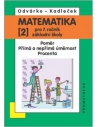 Učebnice je součástí řady učebnic matematiky zpracované podle RVP. Seznamuje s tím, co je poměr (tvoření kuchařských receptů), přímá a nepřímá úměrnost (trojčlenka) a procenta (úrokové sazby vkladů a úvěrů). Úlohy ve Cvičeních jsou aktualizovány (měna při placení nákupů, výše cen). 