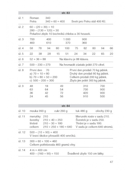 Klíč k jednodílné Matematice pro 3. 