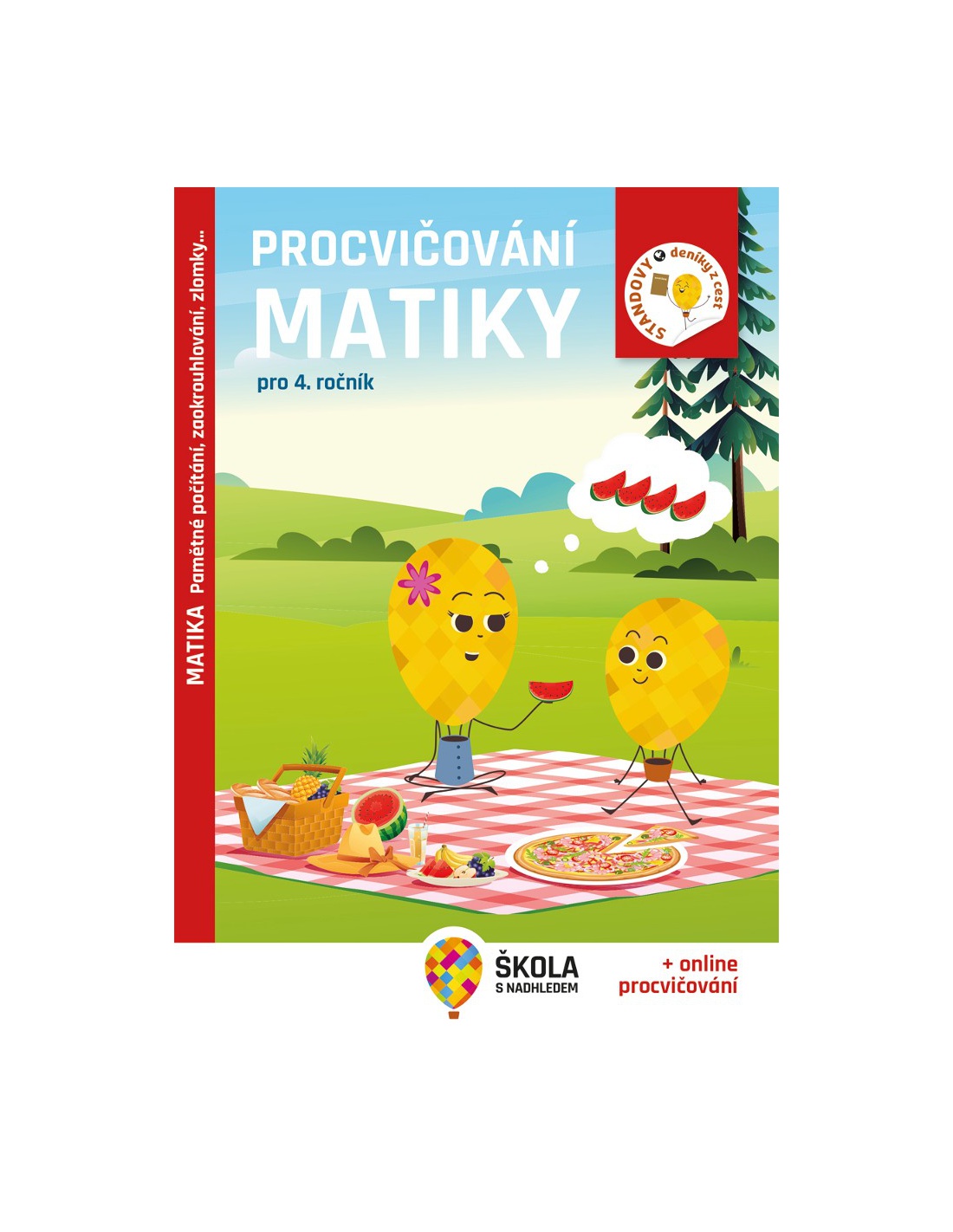 Procvičování matiky pro 4. ročník - Pamětné počítání, zaokrouhlování ...