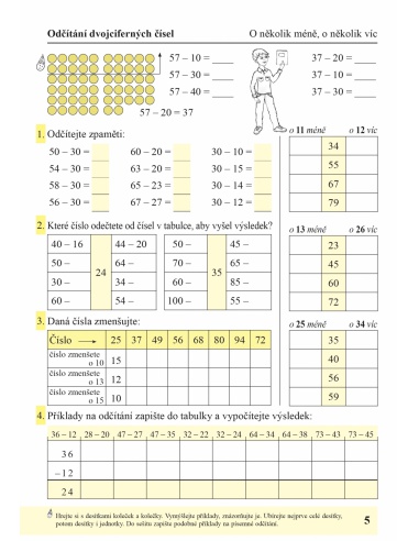Bystré počítání 3. ročník 1. díl - pracovní sešit Nová škola - Bystré počítání 3. ročník 1. díl - pracovní sešit Nová škola -