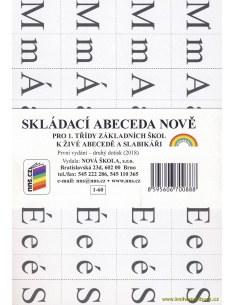 Skládací abeceda nově  - učebnice do školy
