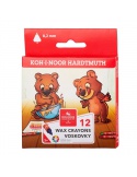 Voskovky 12 barev trojhranné