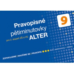Pravopisné pětiminutovky 9  - učebnice do školy