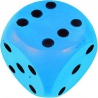 Molitanová hrací kostka se dodává v různých barvách.  
Materiál: molytan, omyvatelné
Rozměry: 15x 15cm