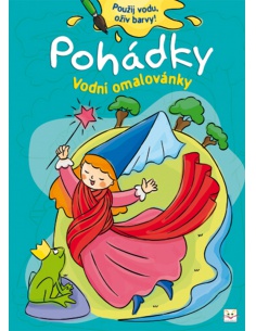 Vodní omalovánky - pohádky  - učebnice do školy